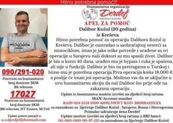 Pomozimo teško ozlijeđenom Daliboru Kožulu iz Kreševa da ode na operaciju