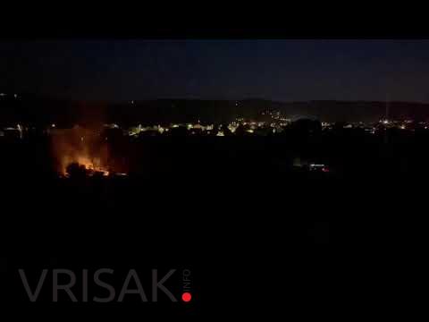 Široki Brijeg: Požar u blizini naselja Vagan