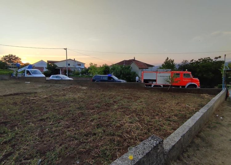 Požar na obiteljskoj kući u Biogracima