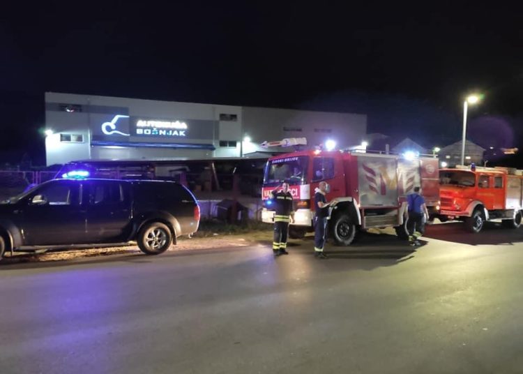 Požar na obiteljskoj kući u Biogracima