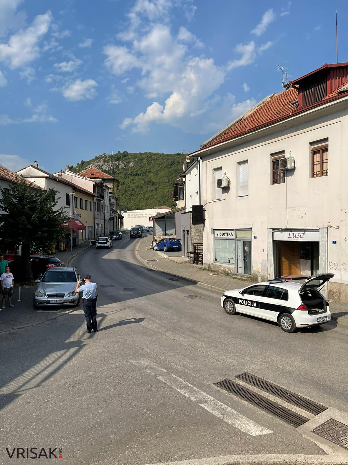 Prometna nesreća u središtu Širokog Brijega