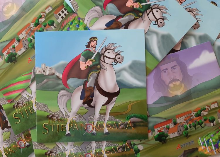 Iz naklade izišla slikovnica „Herceg Stjepan Kosača“