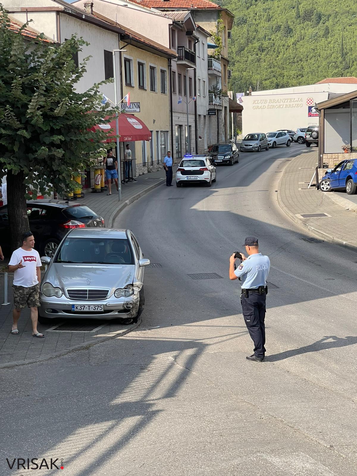 Prometna nesreća u središtu Širokog Brijega