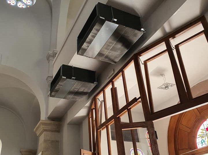 Radovi na klimatizaciji crkve na Brijegu napreduju dobro