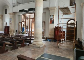 Radovi na klimatizaciji crkve na Brijegu napreduju dobro