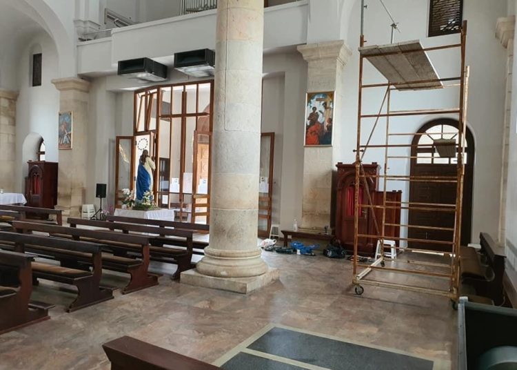 Radovi na klimatizaciji crkve na Brijegu napreduju dobro