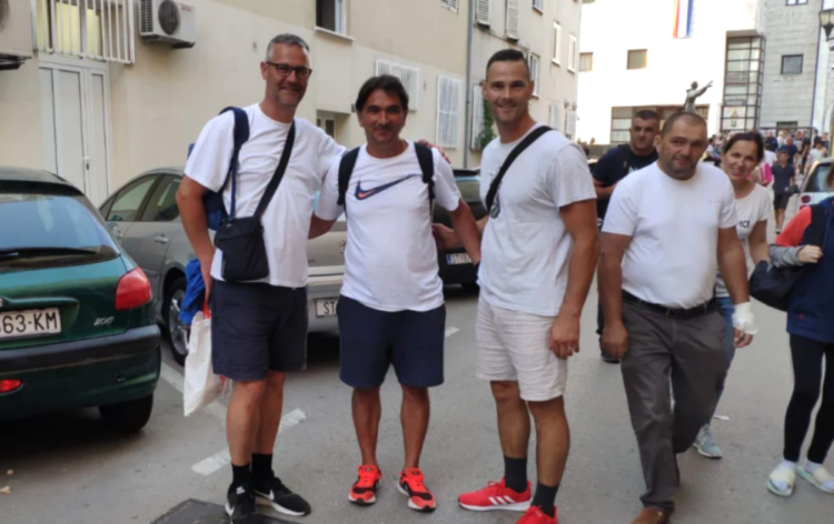 Zlatko Dalić uoči Velike Gospe propješačio 50 kilometara do Sinja