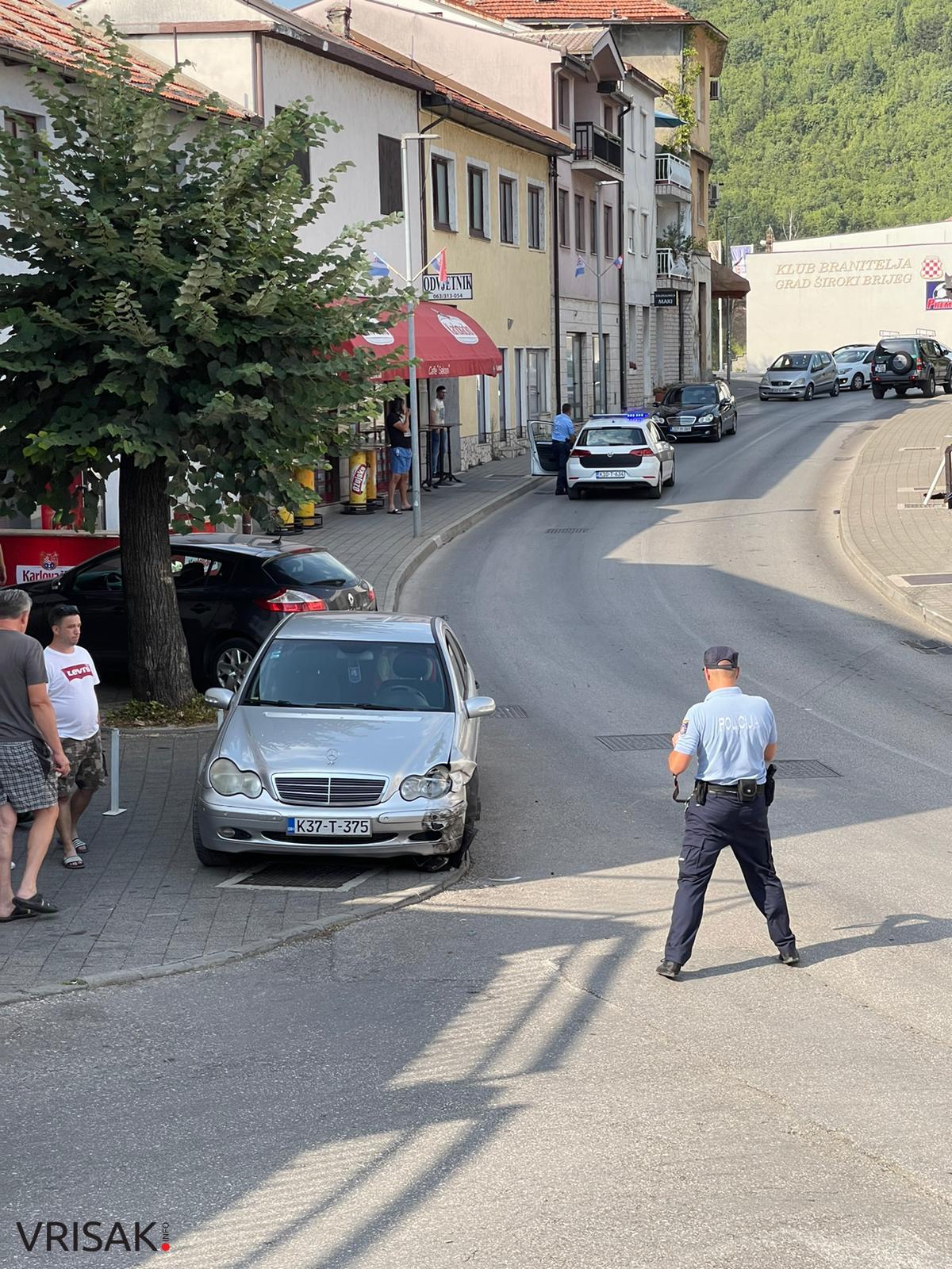 Prometna nesreća u središtu Širokog Brijega