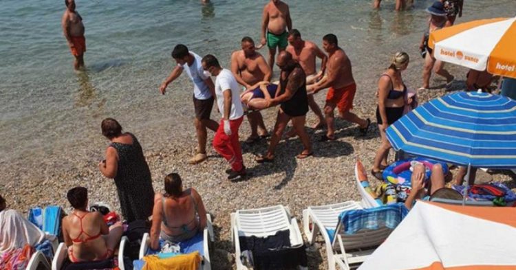 Drama u Neumu: Ženi pozlilo na plaži, hitno prebačena u Mostar