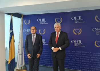 Čović održao sastanak s visokim predstavnikom Christianom Schmidtom