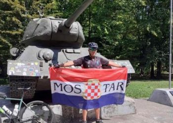 Hrvatski branitelj Mario Marić odvezao biciklistički maraton Vukovar- Knin
