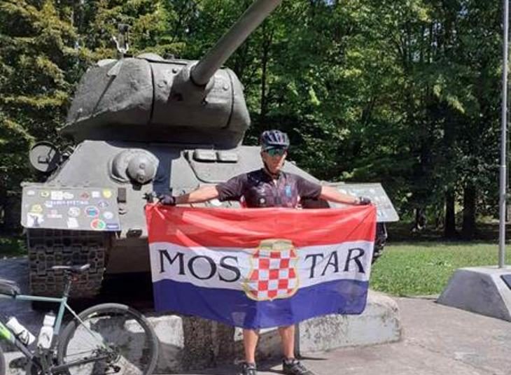 Hrvatski branitelj Mario Marić odvezao biciklistički maraton Vukovar- Knin