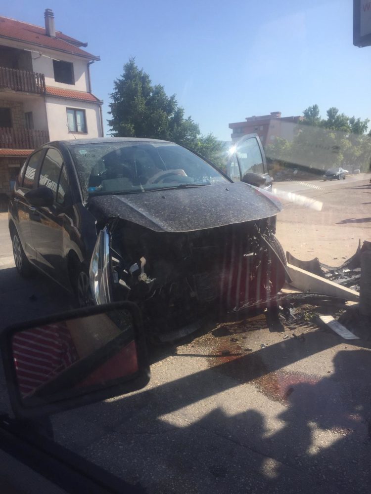 Široki Brijeg: Prometna nesreća na Trnu