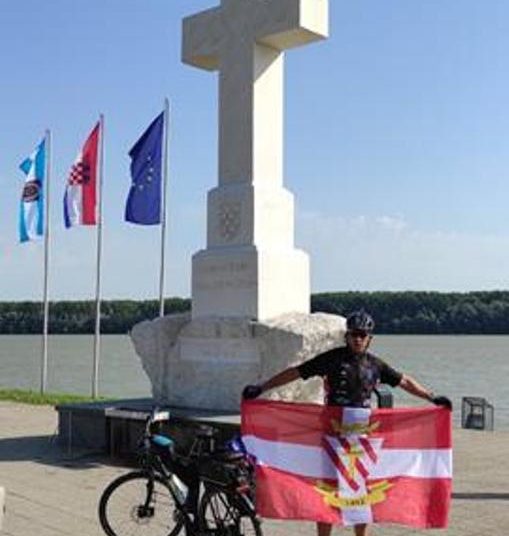Hrvatski branitelj Mario Marić odvezao biciklistički maraton Vukovar- Knin