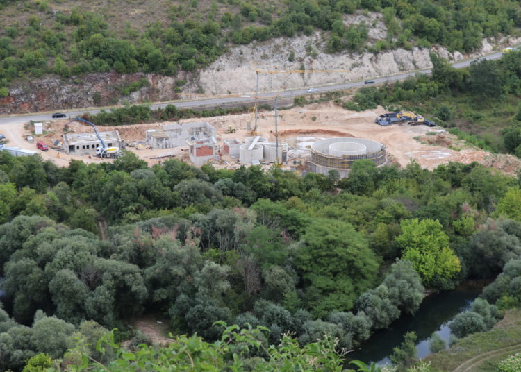 Široki Brijeg: Izgradnja pročistača otpadnih voda napreduje planiranom dinamikom