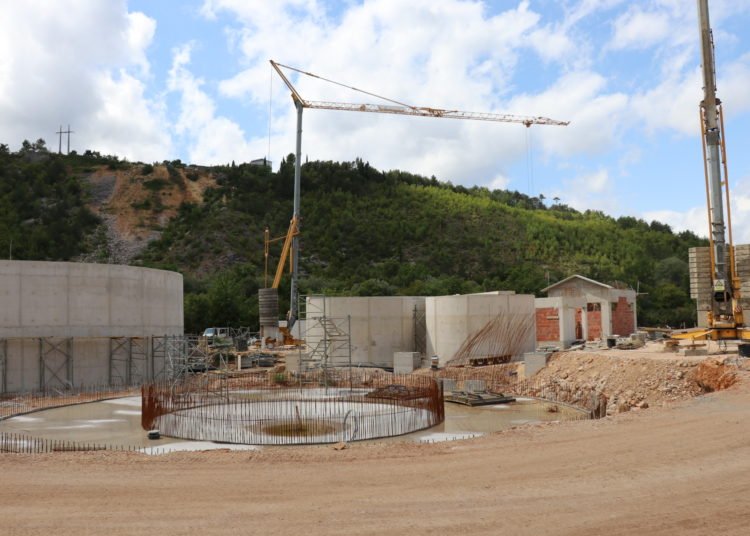 Široki Brijeg: Izgradnja pročistača otpadnih voda napreduje planiranom dinamikom