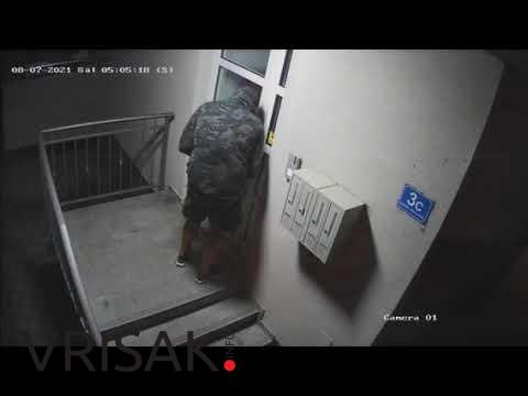 Pokušali provaliti u zgradu u Mostaru, sve snimile nadzorne kamere