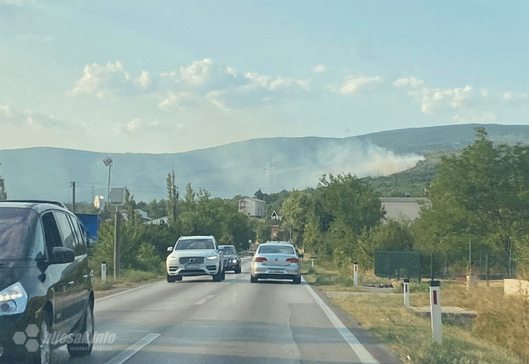 Široki Brijeg: Veći požar u Dobriču