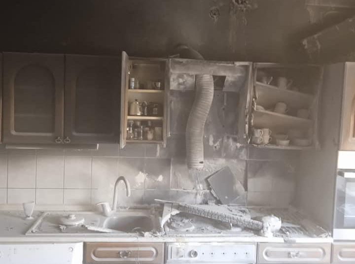 Izbio požar na kuhinji u centru grada Širokog Brijega