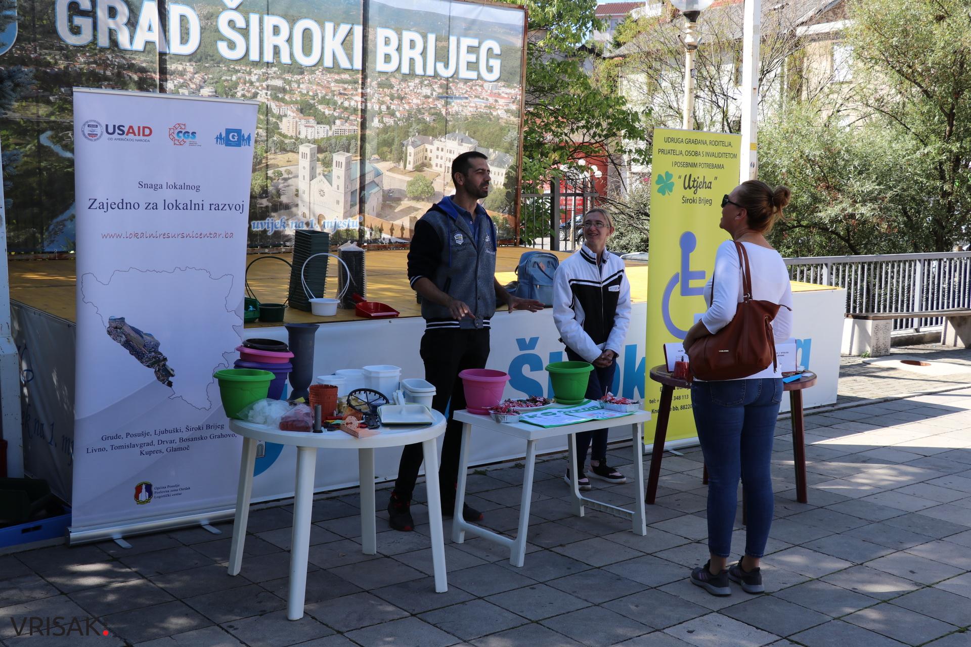 Široki Brijeg: Udruga Eko OTPOR danas održala prezentaciju recikliranih plastičnih proizvoda