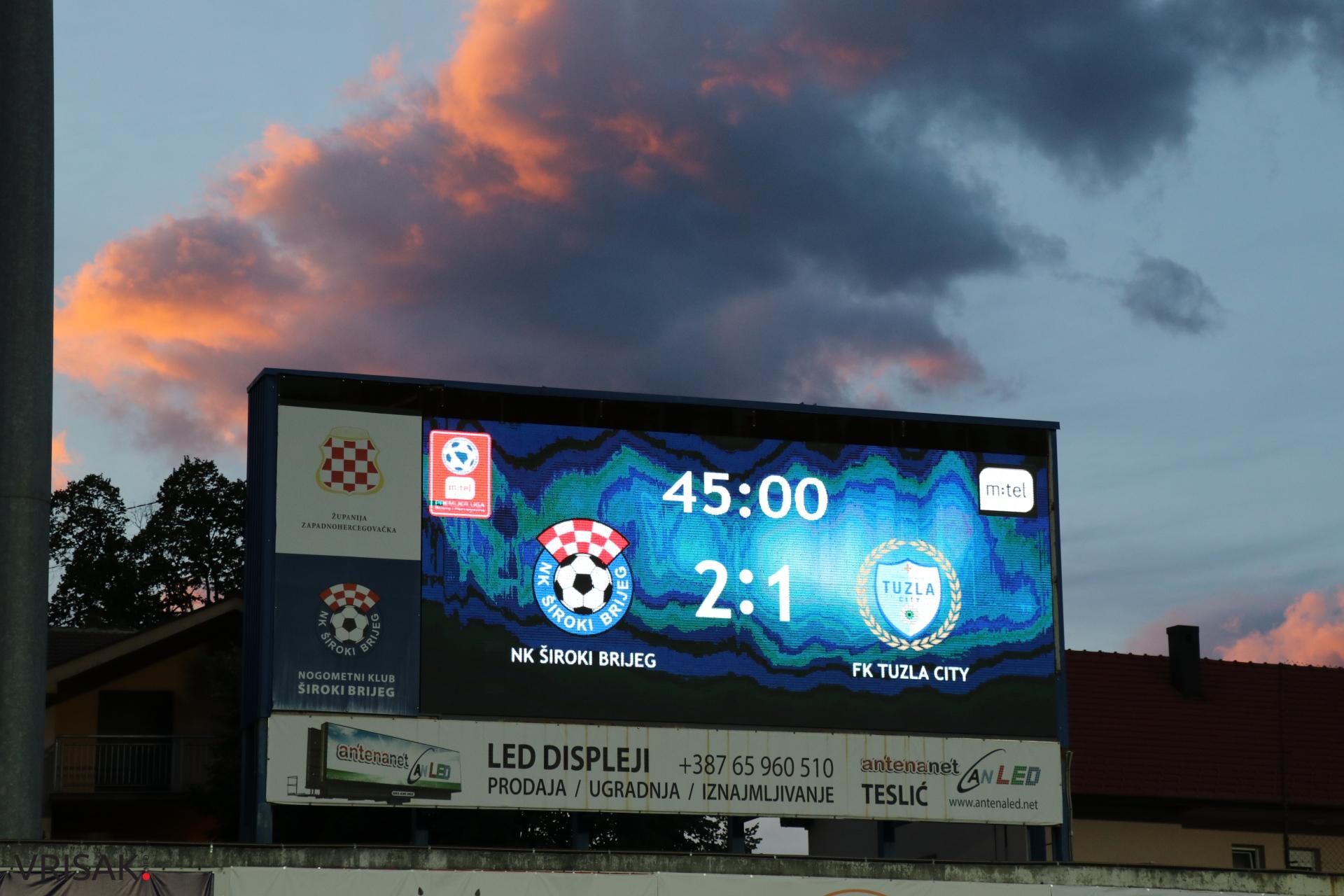 NK Široki Brijeg bolji od Tuzla Citya