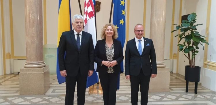 Čović s dužnosnicima Vlade RH razgovarao o izmjenama Izbornog zakona i euroatlantskom putu BiH