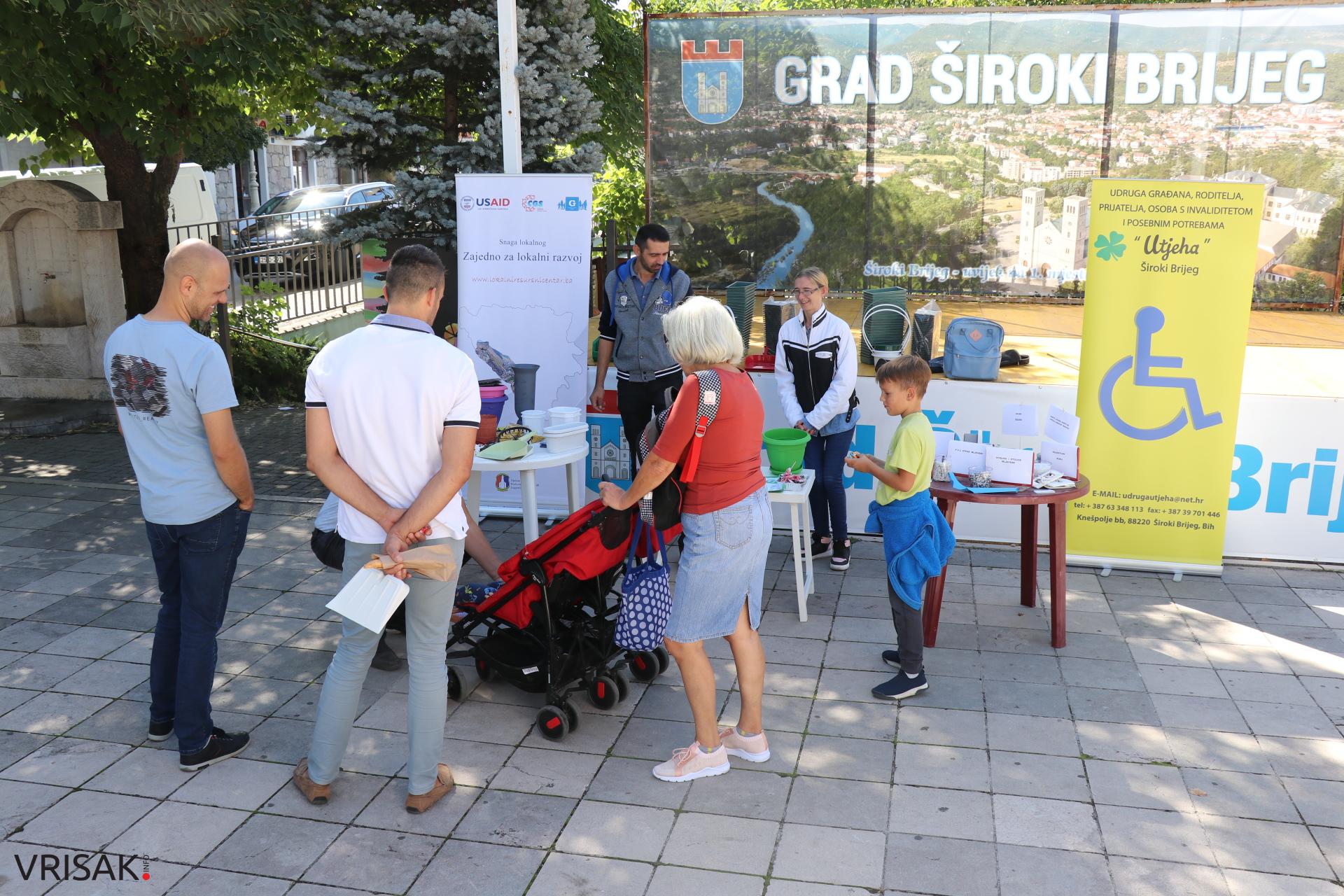 Široki Brijeg: Udruga Eko OTPOR danas održala prezentaciju recikliranih plastičnih proizvoda
