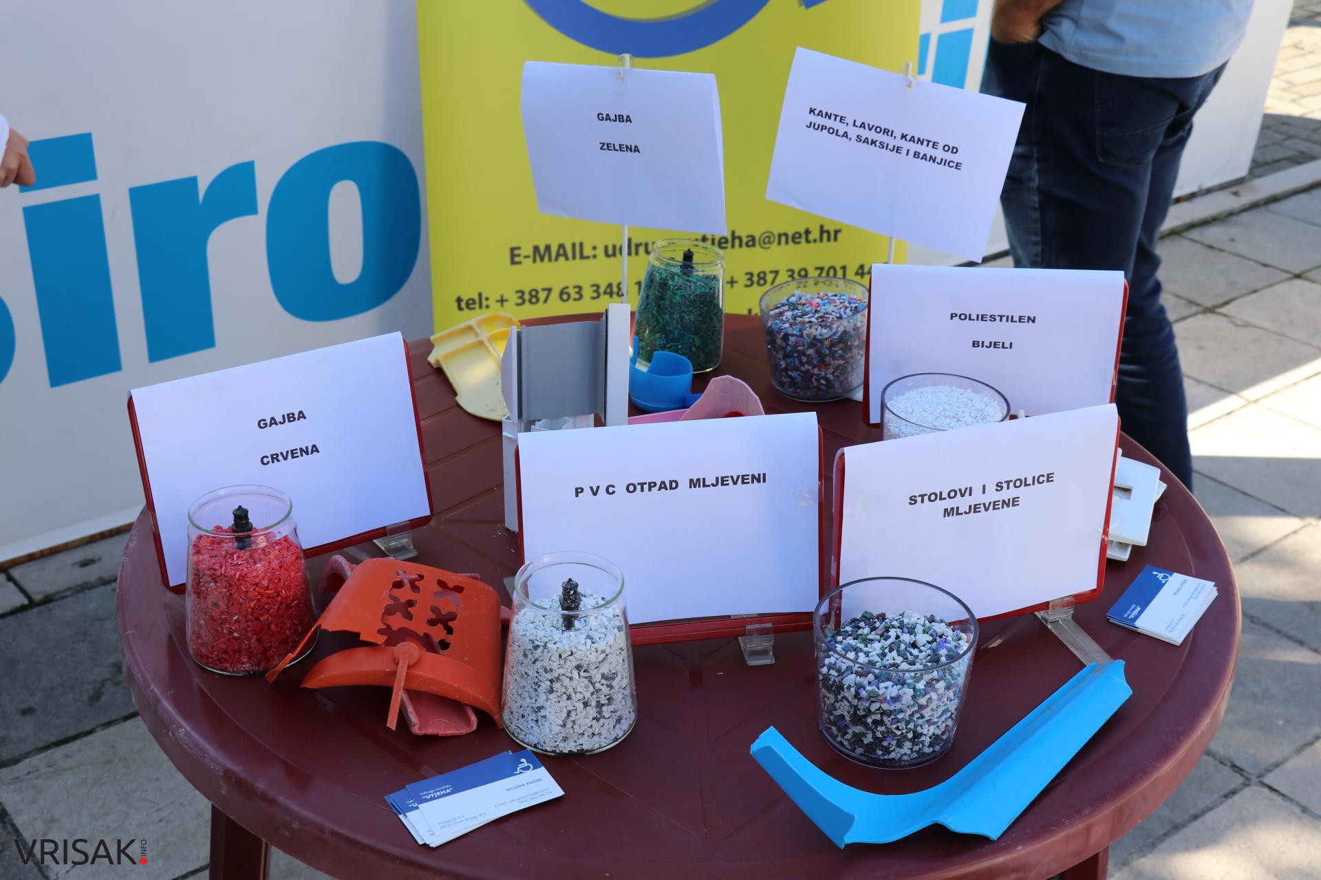 Široki Brijeg: Udruga Eko OTPOR danas održala prezentaciju recikliranih plastičnih proizvoda