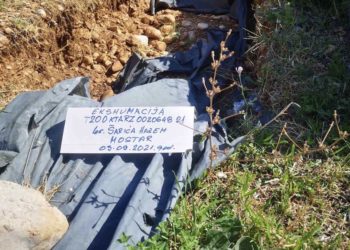 U Mostaru ekshumirani posmrtni ostaci najmanje jedne žrtve proteklog rata