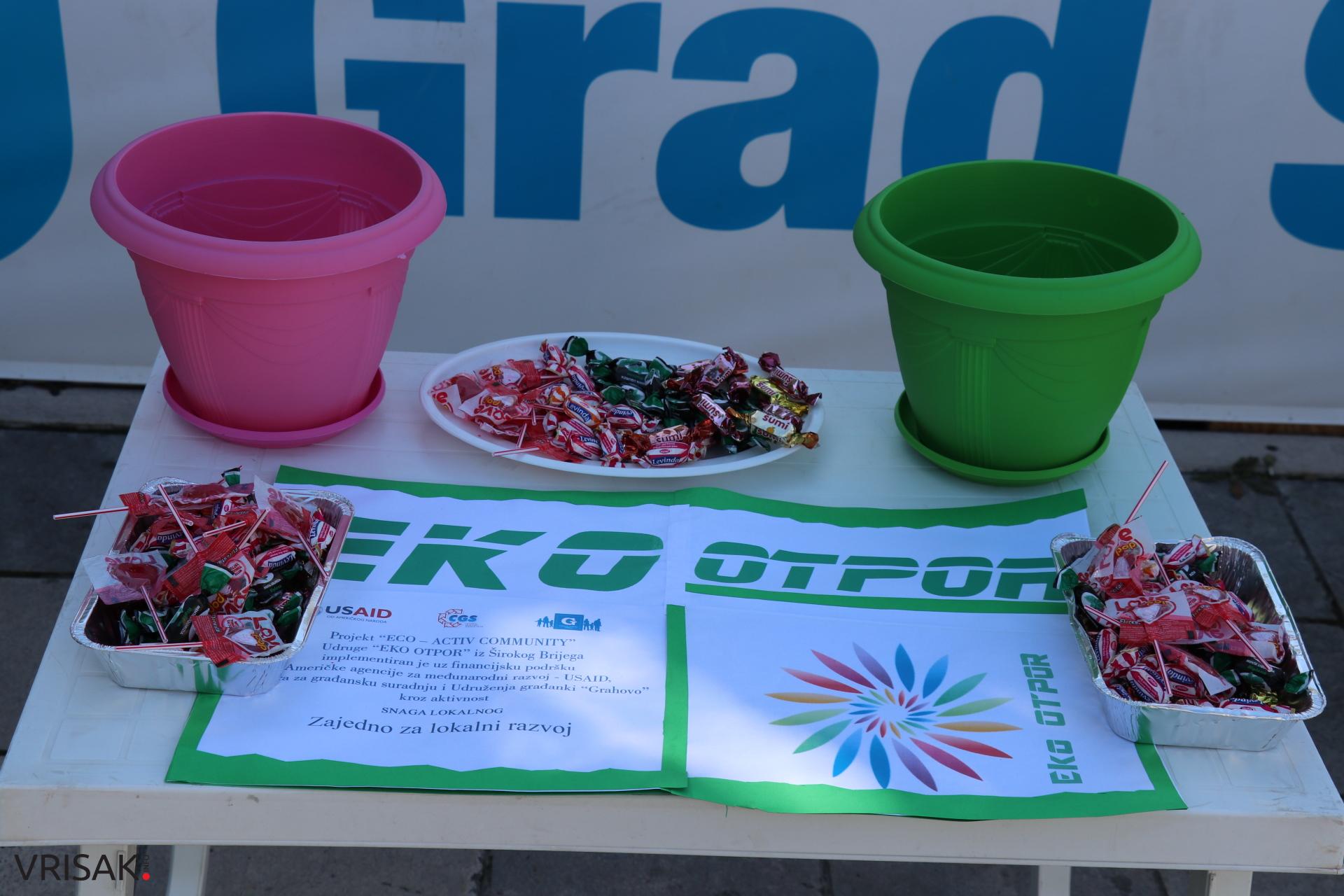 Široki Brijeg: Udruga Eko OTPOR danas održala prezentaciju recikliranih plastičnih proizvoda