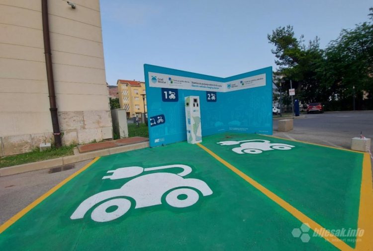 Mostar dobiva prvu javnu punionicu električnih automobila