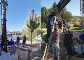 Nastavljaju se radovi oko pročistača otpadnih voda u Grudama
