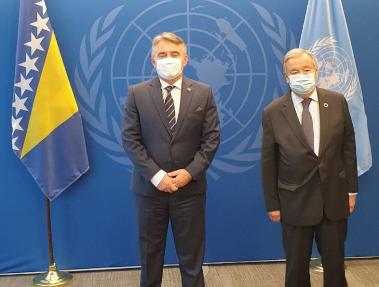 Uzurpator Komšić se bez suglasnosti Predsjedništva BiH sastao s glavnim tajnikom UN-a Antoniom Guterresom