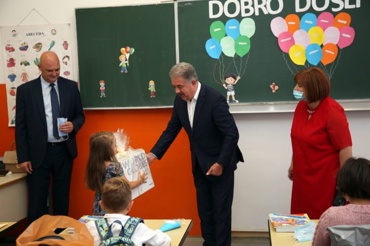 Herceg u OŠ Crnići povodom početka školske godine