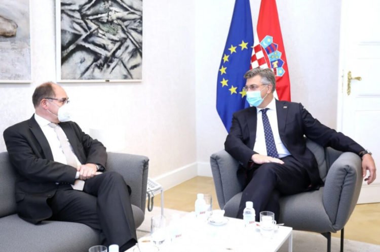 Plenković nakon sastanka sa Schmidtom: Ključan je dogovor o Izbornom zakonu u BiH