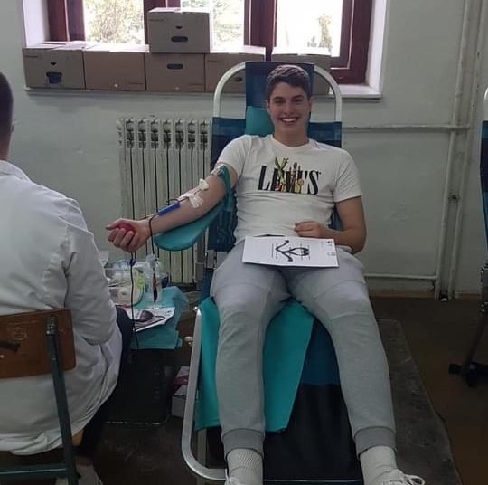 Širokobriješki gimnazijalci darovali 17 doza krvi