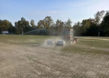 Postavljen novi sustav prskalica na trećem terenu u kampu “Musa-Karačić”
