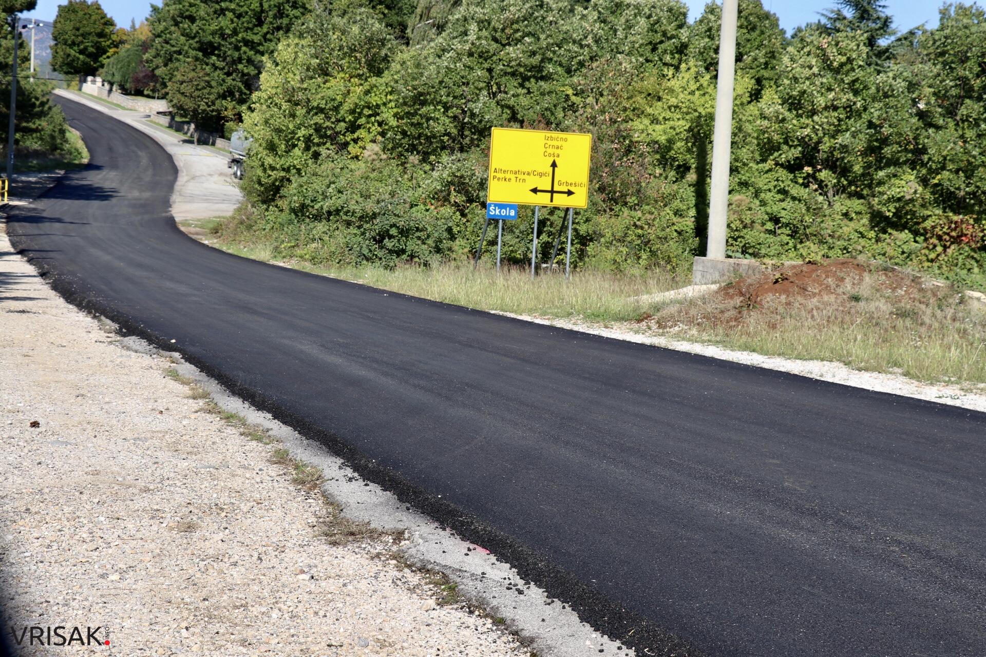 Široki Brijeg: U tijeku rekonstrukcija lokalne ceste Oklaji – Dobrkovići