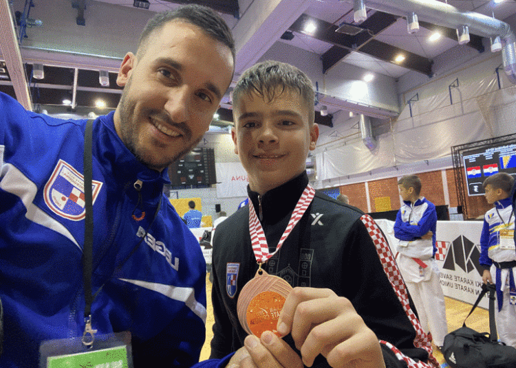 Širokobriježanin Valentino Slišković brončani na prvenstvu Balkana