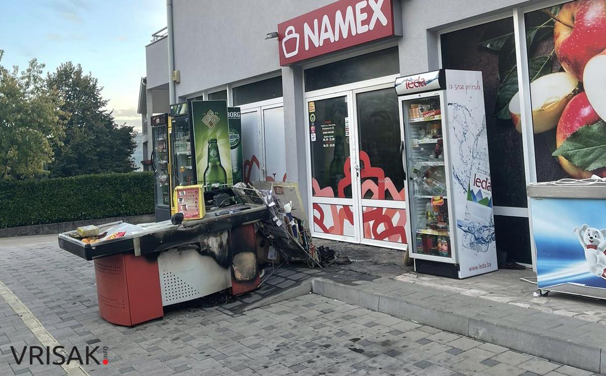 Široki Brijeg: U poslovnici Namexa izgorjela blagajna