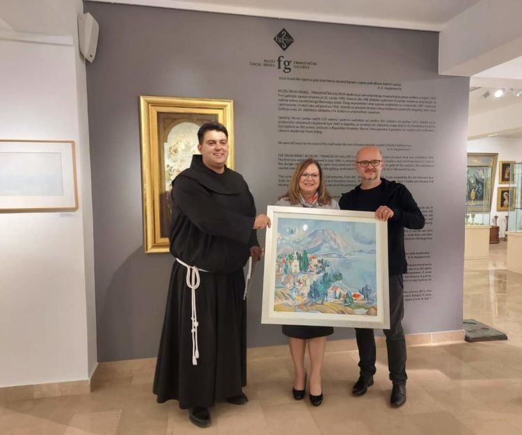 Ministrica Gudeljević posjetila Franjevački samostan i Gimnaziju fra Dominika Mandića na Širokom Brijegu