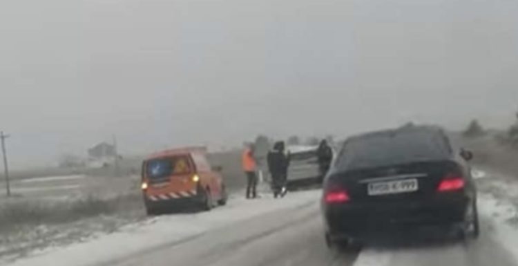 Kaos na Kupresu, mećava izazvala višestruki sudar