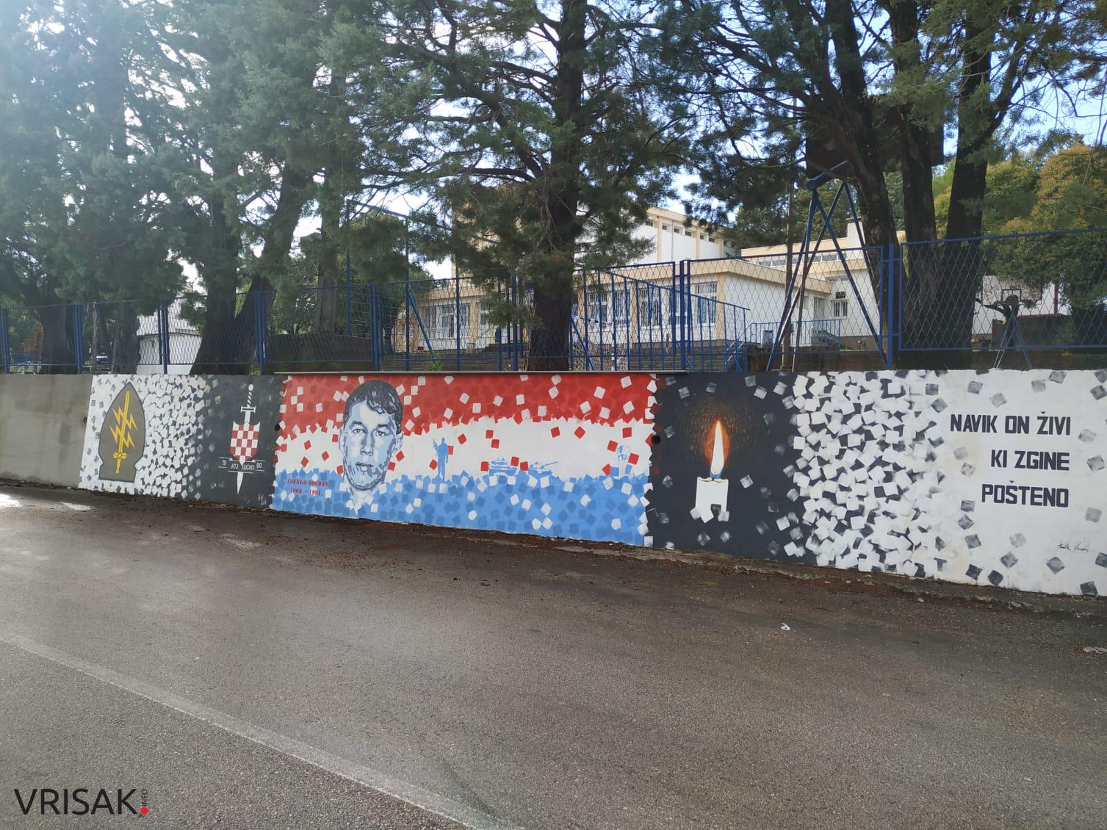 Trideset je godina od smrti Zdenka Bogdana; mural u Biogracima u njegovu čast ove godine je dodatno proširen