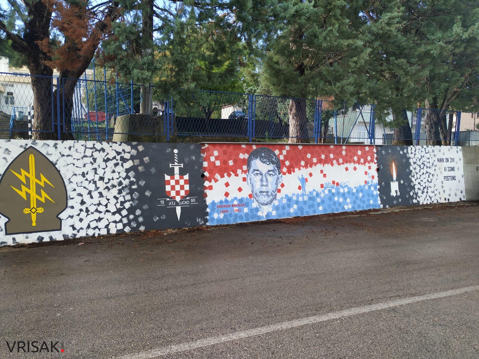 Trideset je godina od smrti Zdenka Bogdana; mural u Biogracima u njegovu čast ove godine je dodatno proširen