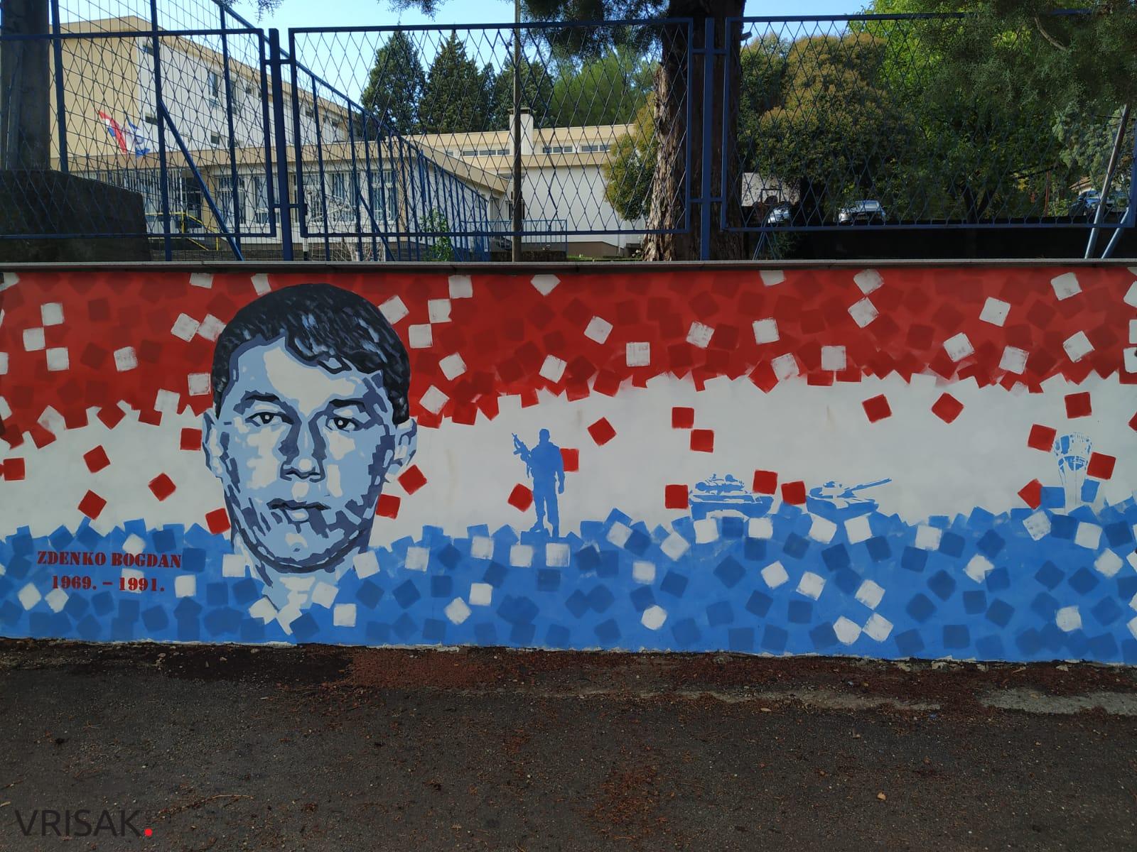 Trideset je godina od smrti Zdenka Bogdana; mural u Biogracima u njegovu čast ove godine je dodatno proširen