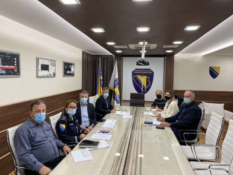 Čvrsta suradnja Granične policije Bosne i Hercegovine i Međunarodne organizacije za migracije (IOM)