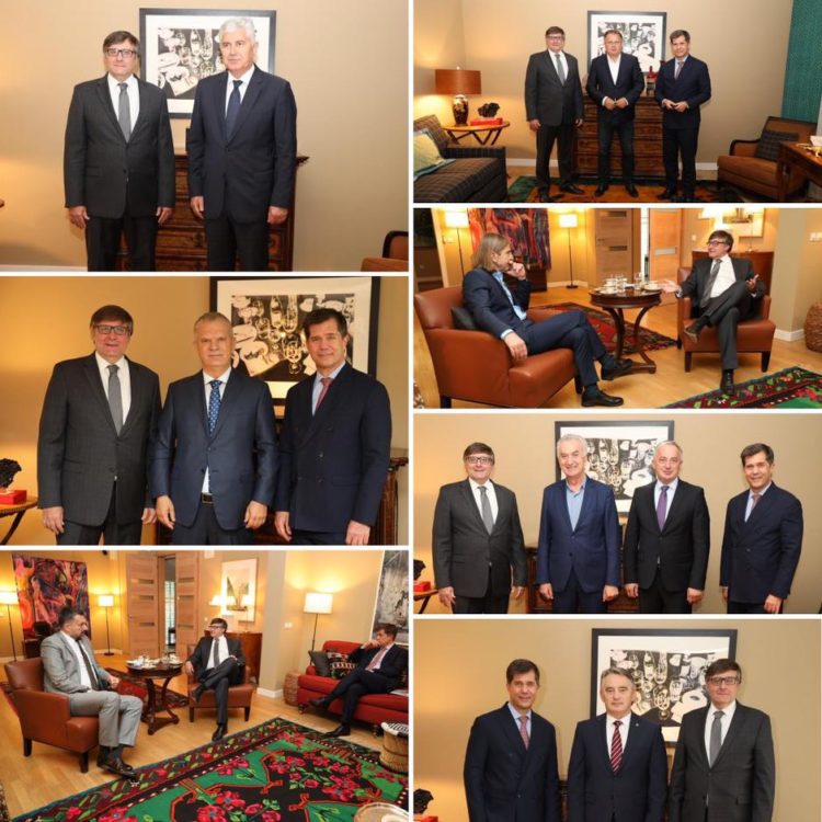 Matthew Palmer i Eric Nelson s predsjednicima stranaka o izbornim reformama