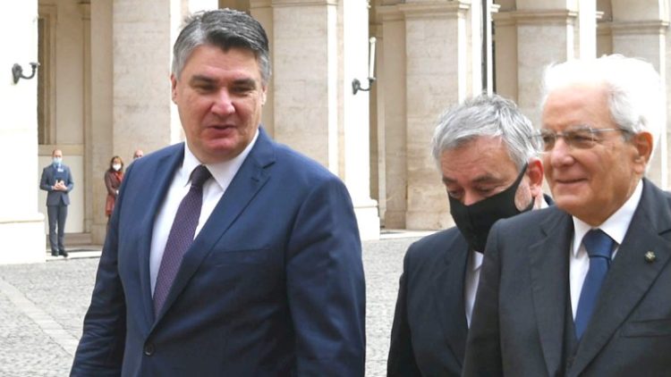 Milanović: Rekao sam predsjedniku Mattareli da se Hrvatima u BiH mora omogućiti da biraju svoje predstavnike