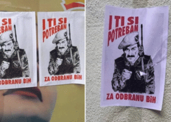 Sarajevo: Osvanuli plakati s natpisom: “I ti si potreban za obranu BiH”