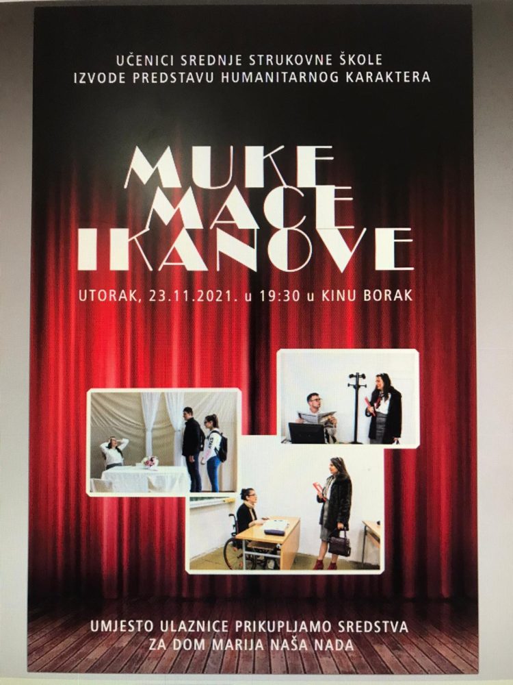 Učenici Srednje strukovne škole Široki Brijeg pripremaju i organiziraju izvedbu humoristične predstave